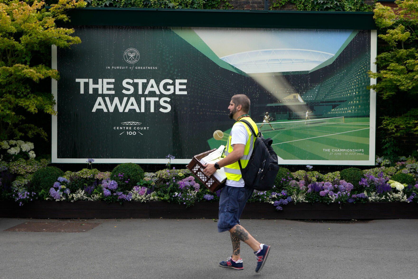 APTOPIX Britain Wimbledon Tennis